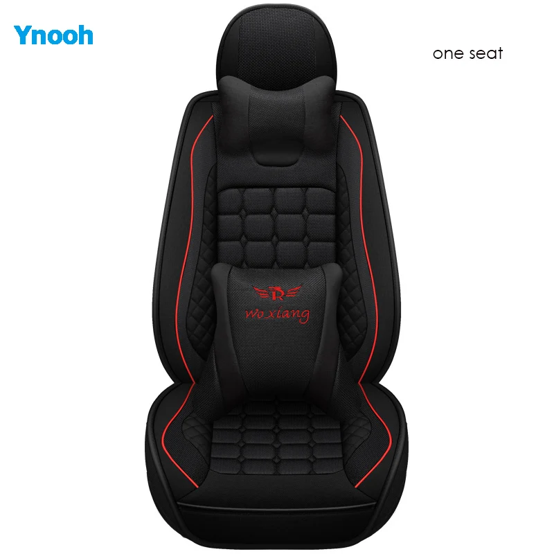 color 7 Ynooh чехлы для сидений автомобиля для toyota prado 120 camry 40 land cruiser 100 fortuner rav4 corolla 2005 aygo alphard - Название цвета: color 7