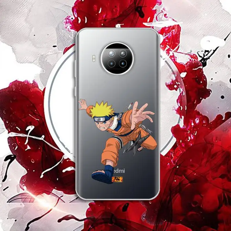 

Hyuga Hinata Naruto Phone Case Transparent for Xiaomi Redmi note 10 t 8 9 pro lite 11