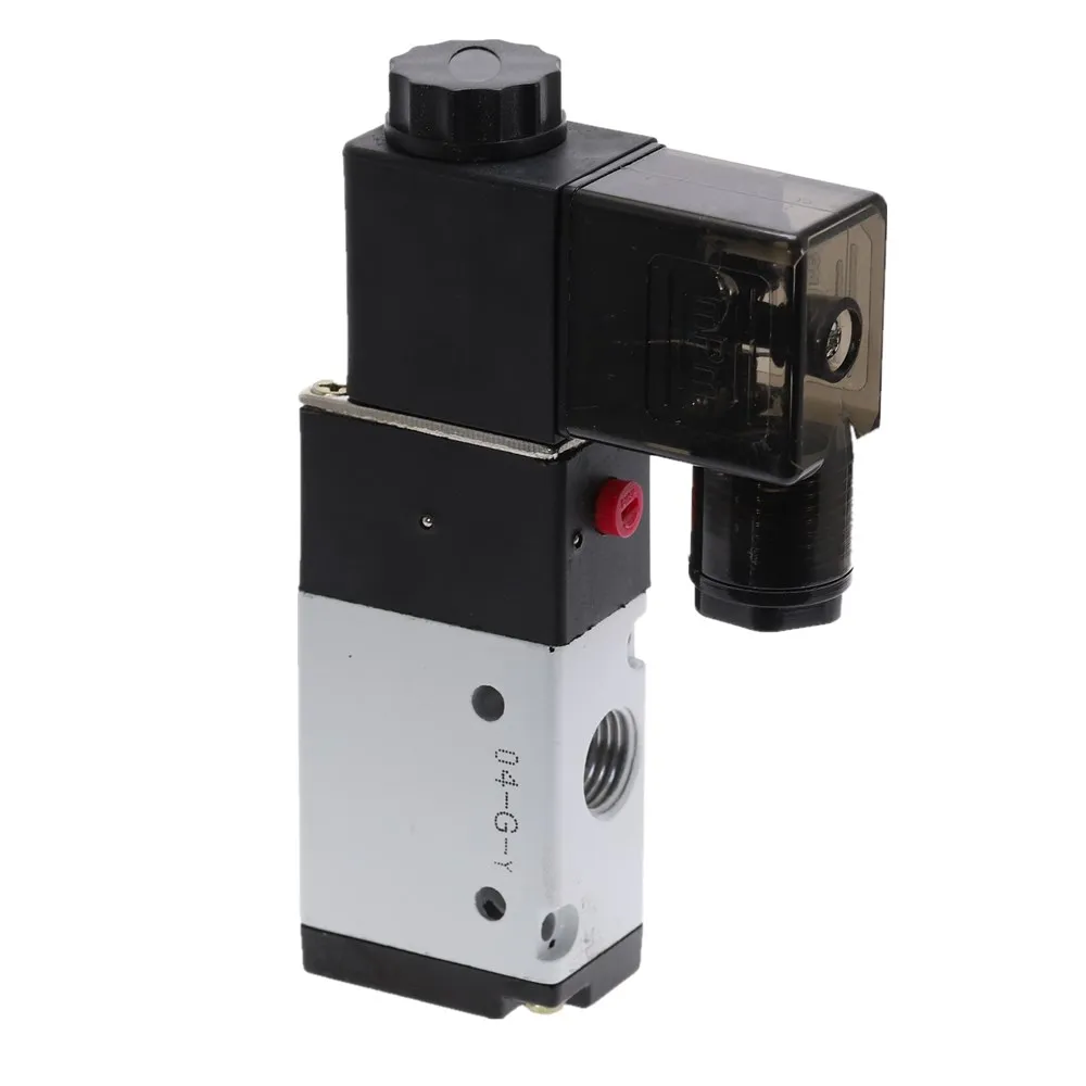 Пневматический 3 Way 2 Позиция 1/" электромагнитный клапан Airtac 3V210-08 DC12V DC24V AC110V AC200V