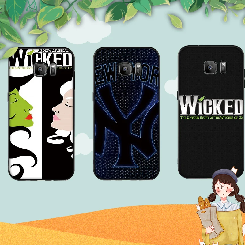 Лицо было зеленым злой ведьмы Мягкий силиконовый чехол для телефона Samsung Galaxy S6 S8