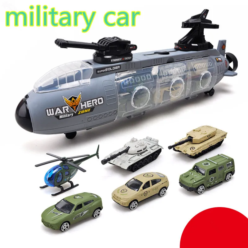 Игрушечный автомобиль спортивный военный набор Детская игрушка подводная лодка