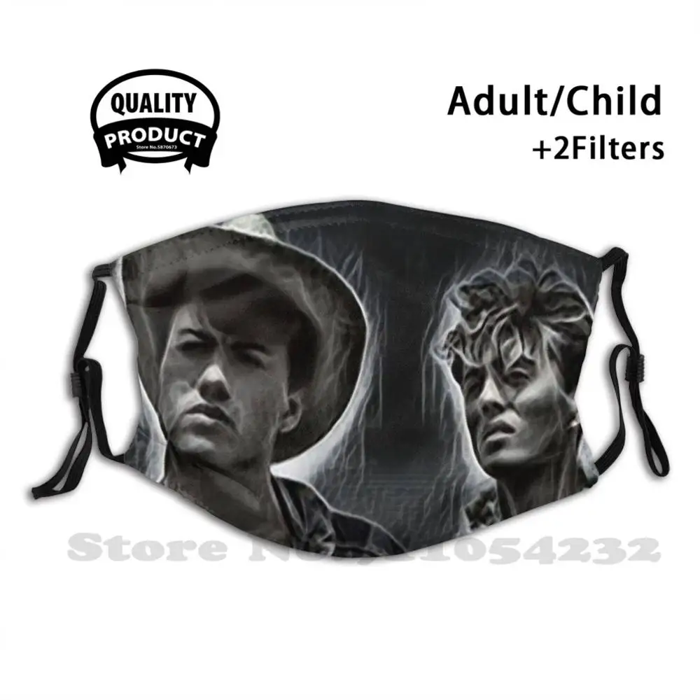 

Wham модные смешные дизайнерские черные многоразовые маски Wham Club Tropicana George Michael