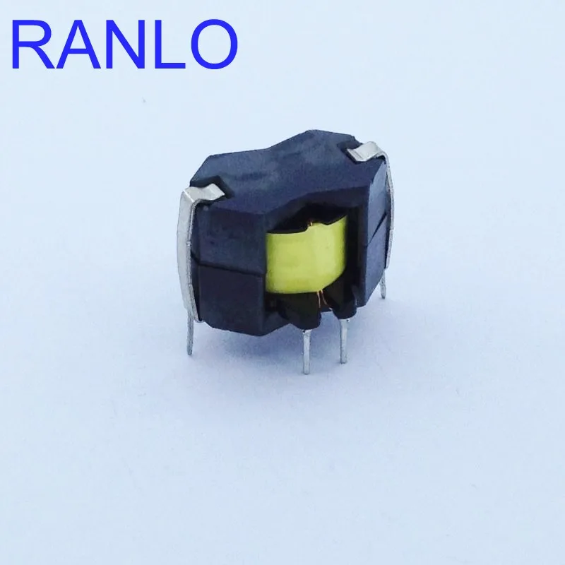 RANLO RM6 2+ 2pin привод Трансформатор магнит ферритовый сердечник трансформатор коэффициент поворота 24 T: 24T 175uHmH 0,25 мм FIW медный провод