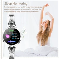 fashion womens smart watch waterproof wearable device heart rate monitor sports smartwatch for women ladies