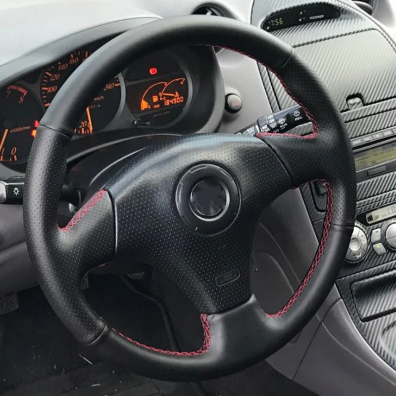 Искусственная кожа черного цвета для Toyota RAV4 1998-2003 Celica 1998-2005 Corolla (US) 2003 | Автомобили