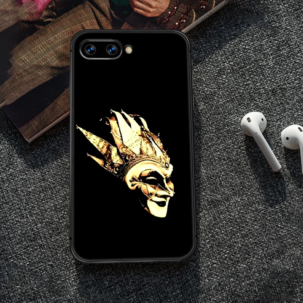 

DJ Boris Brejcha Phone Case Cover Hull For HUAWEI honor 8 8c 8a 8x 9 9a 9x V10 MATE 10 20 I lite pro black Etui Painting Cell