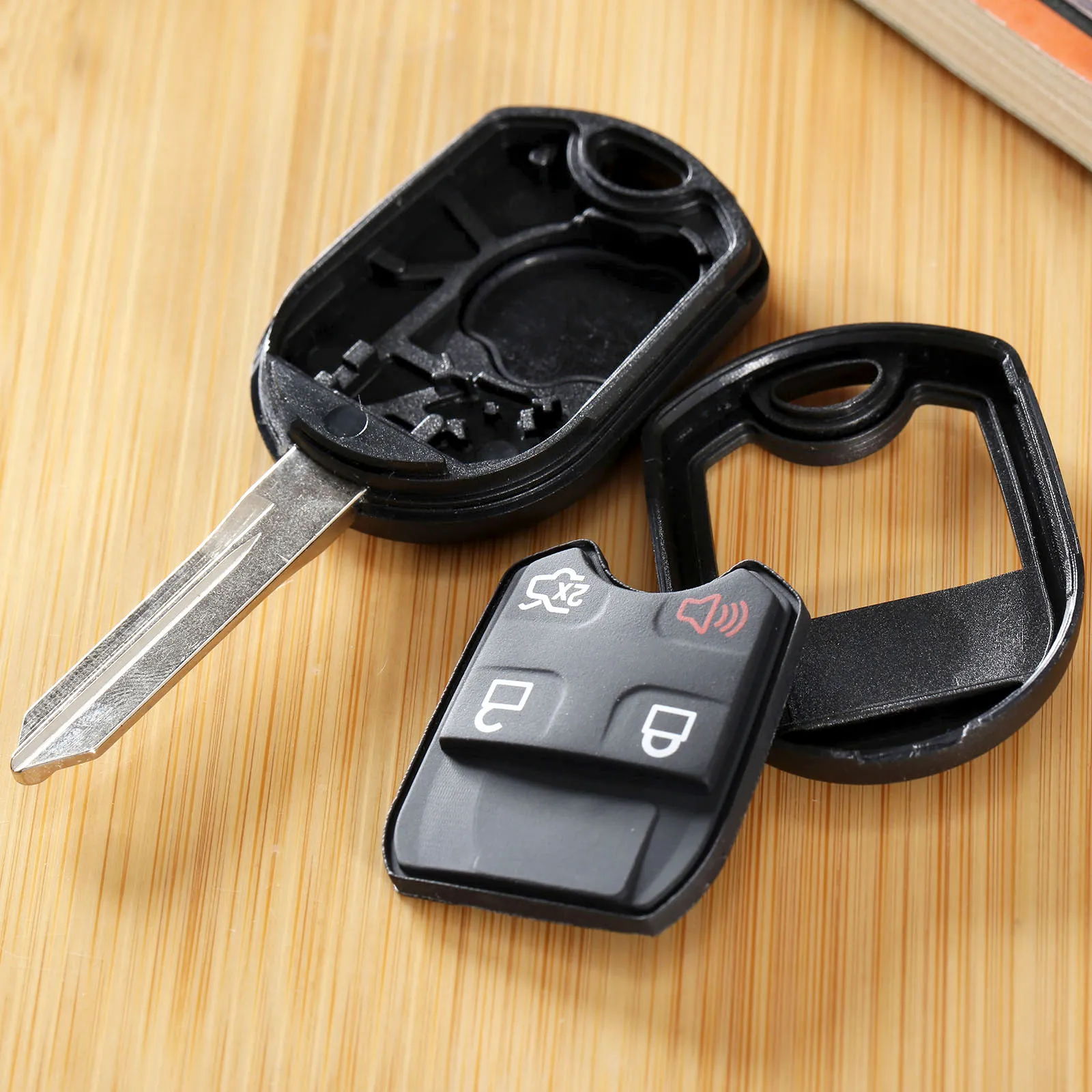 4 кнопки Замена дистанционного ключа оболочка чехол Fob подходит для FORD Expedition F150