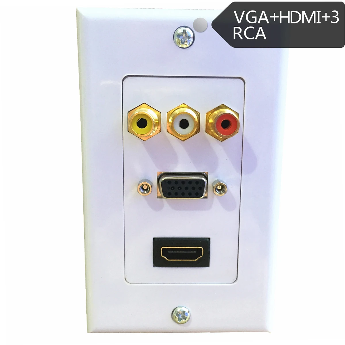 SOONHUA HDMI VGA RCA настенная пластина композитный аудио видео адаптер настенные