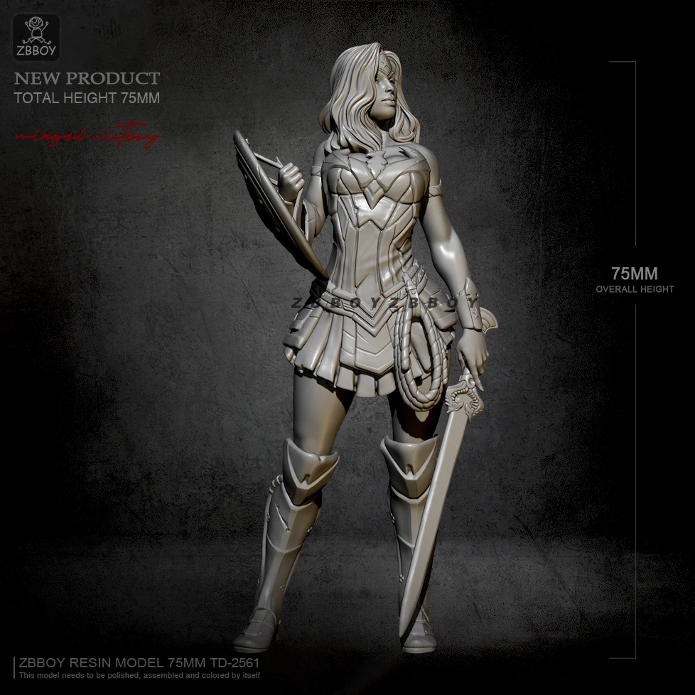 

Наборы моделей из смолы h75 мм, 1/24, бесцветные, самосборные, TD-2561