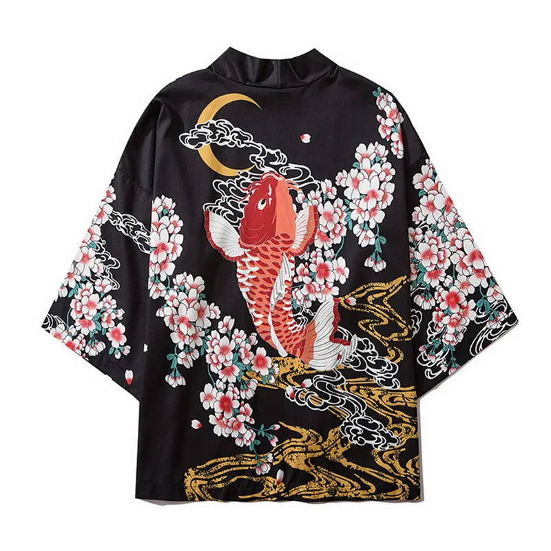 Мужские и женские японские кимоно кардиган 2020 Лето пара Солнцезащитная тонкая