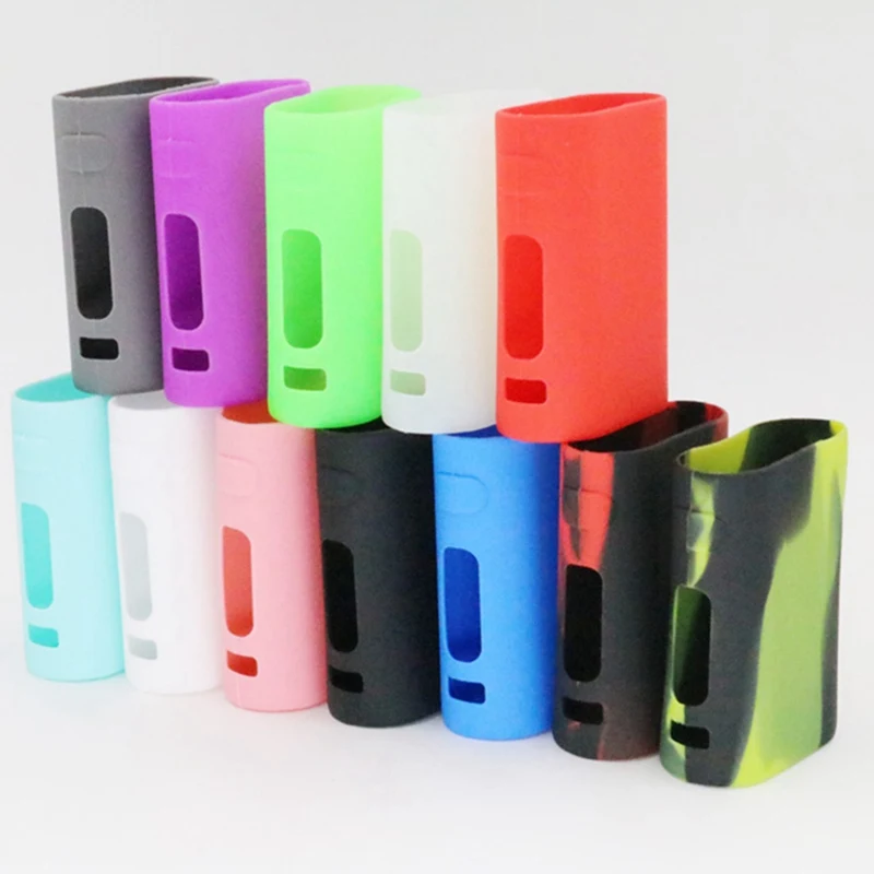 Fashion Silicone Case Sleeve Colorful Protective Cover Skin Suitable For El^eaf ISt^ick Kit 75w Box Mod 11 Colors | Дом и сад