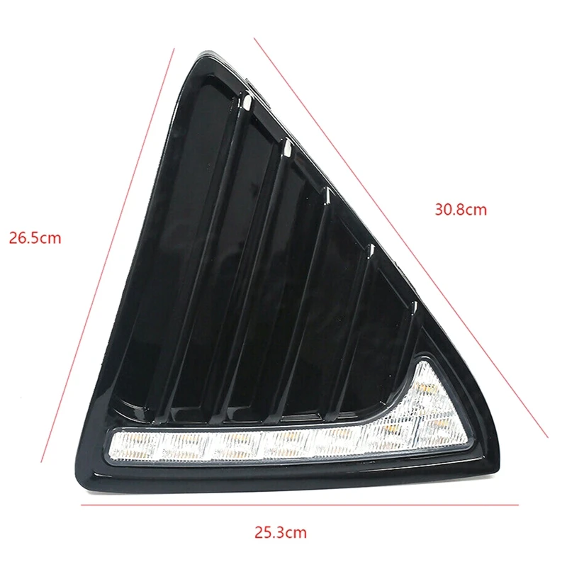 

Car Daytime Running Light DRL LED Fog Lamp Cover with Yellow Turning Signal Functions for Ford Focus 3 MK3 2012-2015