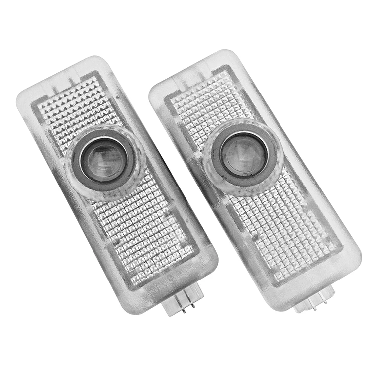 2X Светодиодный прожектор светодиодный светильник с логотипом Ghost Shadow для Mercedes Benz