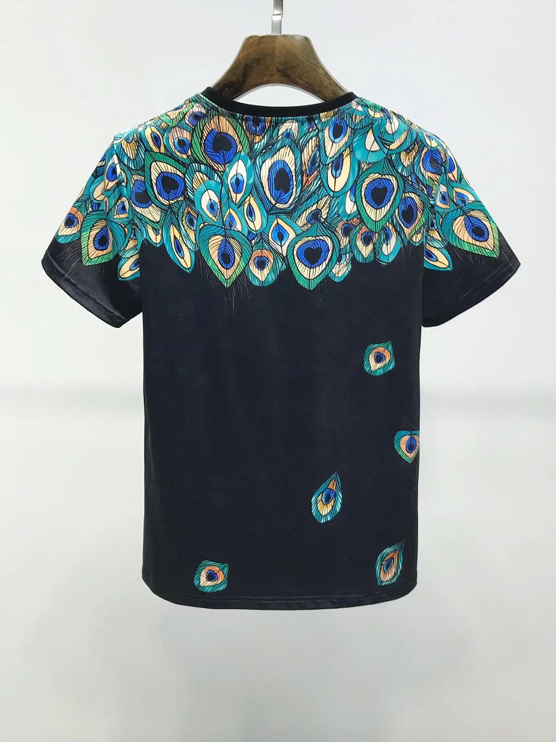 

Мужские Топы И Футболки WZ12101Fashion 2021, Подиумные роскошные известные брендовые европейские дизайнерские короткие футболки с принтом для вече...