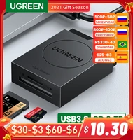 ugreen card reader usb3 0 to sd micro sd tf card adapter for laptop pc usb to multi card adapter cardreader smart card reader