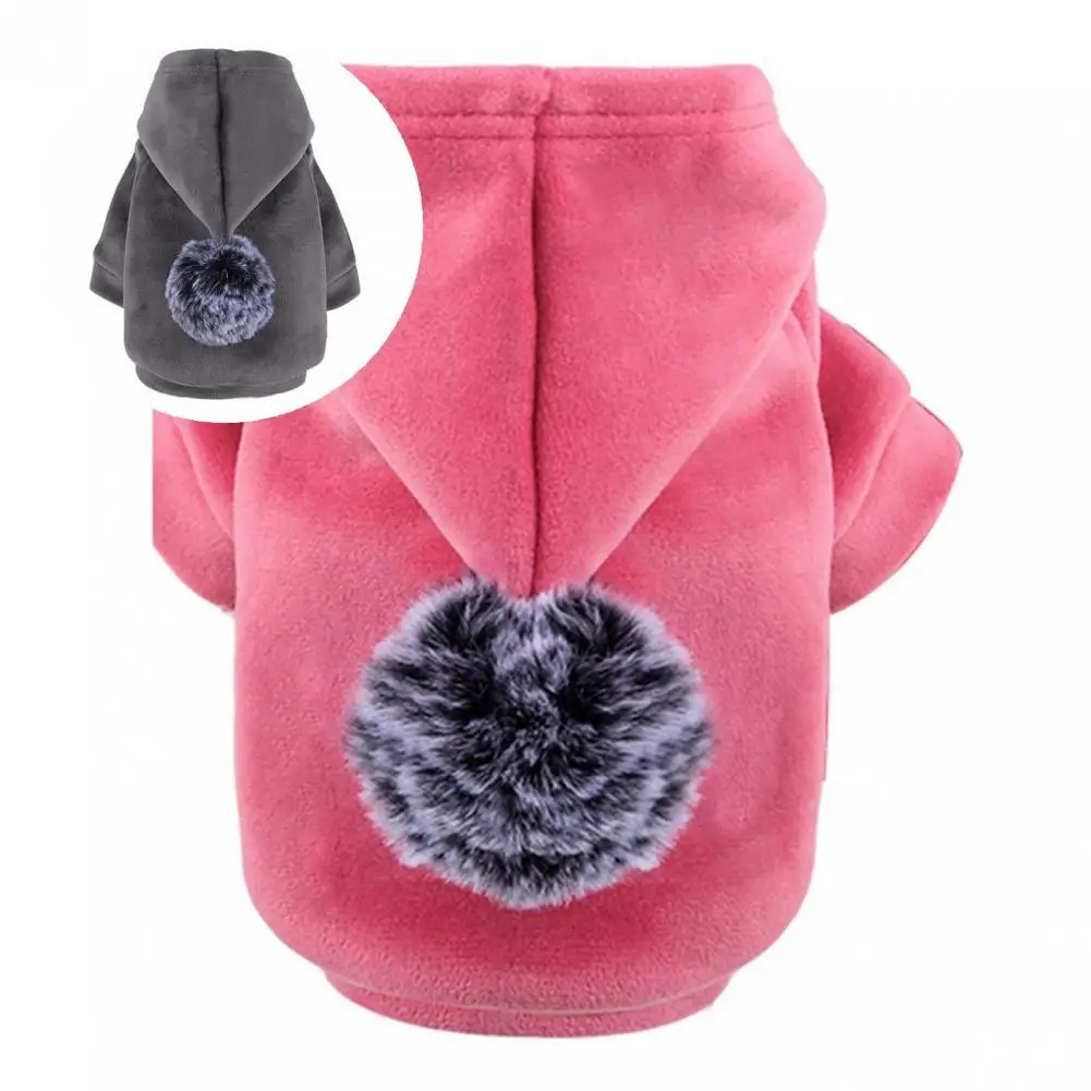 

Durable Pet Clothes Fine Workmanship Skin-friendly Warm Pet Dogs Hooded Tops Pet Hoodie Dog Sweatshirt
