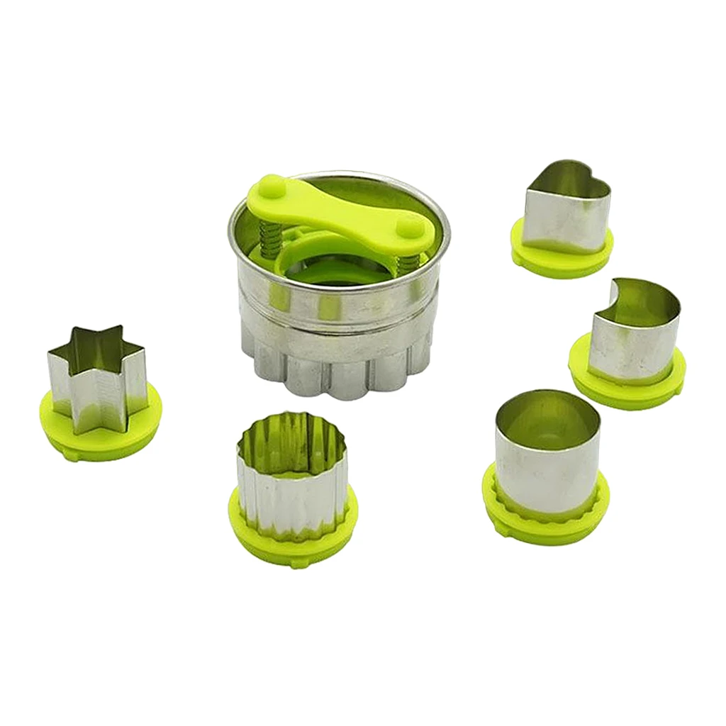 

6-in-1 Cookie Cutters Shapes Baking Set Star Molds for Kitchen Baking Tools