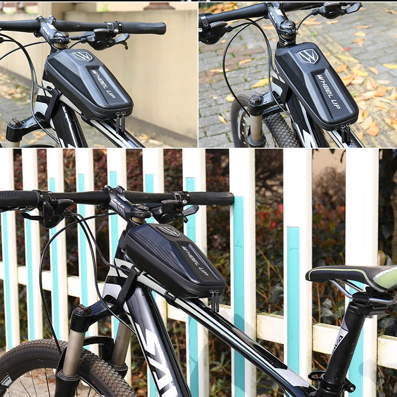 Сумка на раму велосипеда водонепроницаемая Портативная сумка руль для горных