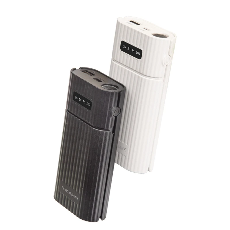 

18650 21700 Battery Charger Mobile Phone Charger DIY Power Bank Box Shell Kit