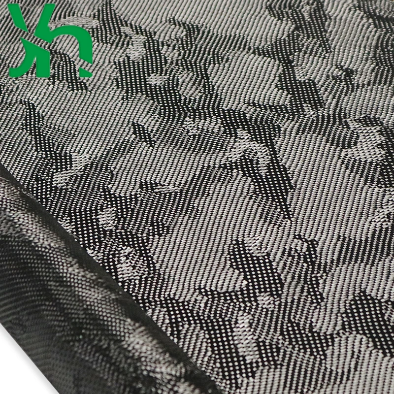 3K210g black Camouflage Carbon Fiber Aramid for  DIY auto parts, engine compartment appearance car interior Surface decoration
