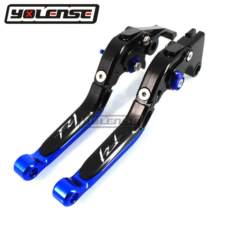 

Motorcycle Accessories Folding Extendable Brake Clutch Levers LOGO FZ1 For YAMAHA FZ1 FZ 1 FAZER 2006-2015