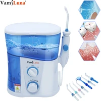 electric water flosser water flossing dental oral irrigator for teeth cleaning professional floss 1000l with 7 tips