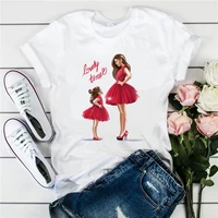 fashion cute grunge womens t shirts for summer alphabet beautiful mother girls anime printed clothing goth causal t shirts