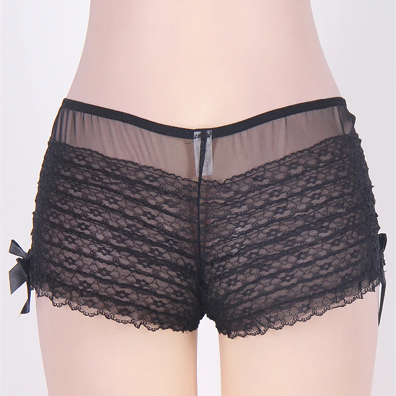Comeondear PA5077 сексуальные трусики красивые белые кружевные трусики Новое модное нижнее белье трусики с оборками женское белье трусы большого размера
