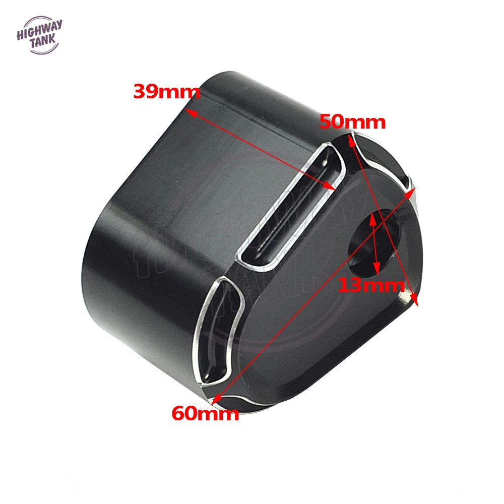 Черный мотоциклетный переключатель зажигания Крышка декоративная крышка чехол