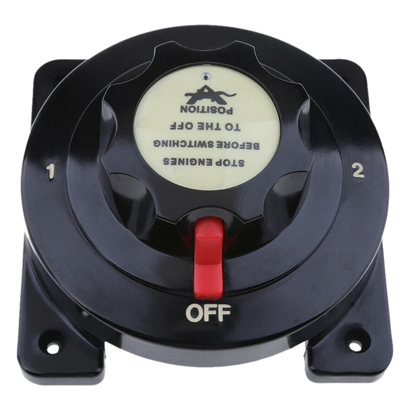 

Heavy Duty Marine Dual Battery Switch Isolator Selector Boat/RV/Caravan/Yacht