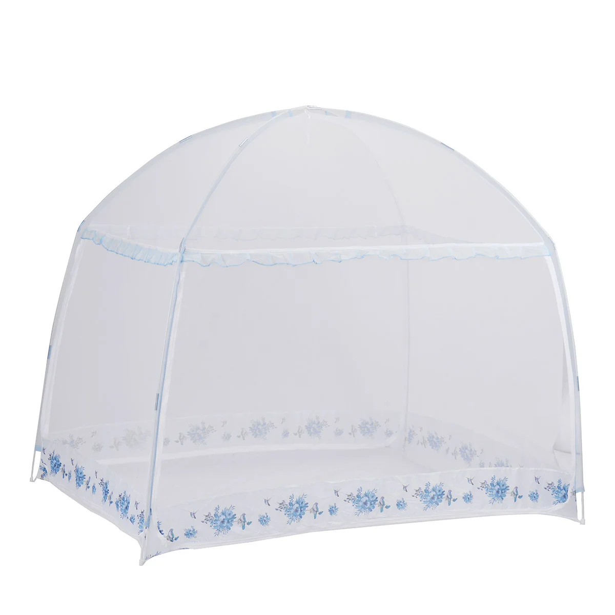 Москитная сетка двойная кровать трехдверная юрта для детской кровати складная