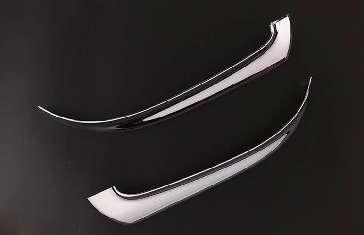 ABS хромированное зеркало для стайлинга автомобиля накладка на заднего вида 2