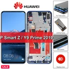 Оригинальный ЖК-дисплей 6,59 ''для Huawei P Smart Z, сенсорный экран для Huawei Y9 Prime 2019, ЖК-дисплей с дигитайзером в сборе, запасная деталь