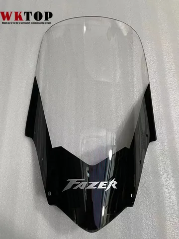 Лобовое стекло для мотоцикла Yamaha Fazer FZ1S FZ1 1000 S 2006-2015 2012 2013 2014 2015, лобовое стекло с двойным пузырьком FZ