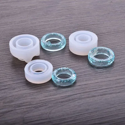 

DIY Ring Silicone Mold Handmade Jewelry Epoxy Mold Women Jewelry Accessories Making Finding Tools Supplies