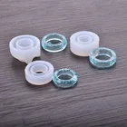 DIY кольцо силиконовая форма для ручной работы ювелирные изделия прессформу эпоксидной смолы для женщин ювелирные изделия аксессуары ювелирное поиск инструменты свадебные принадлежности
