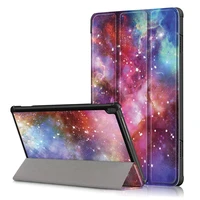 painted stand flip case for lenovo tab m10 10 1 tb x605f tablet magnet pu leather coverstylus