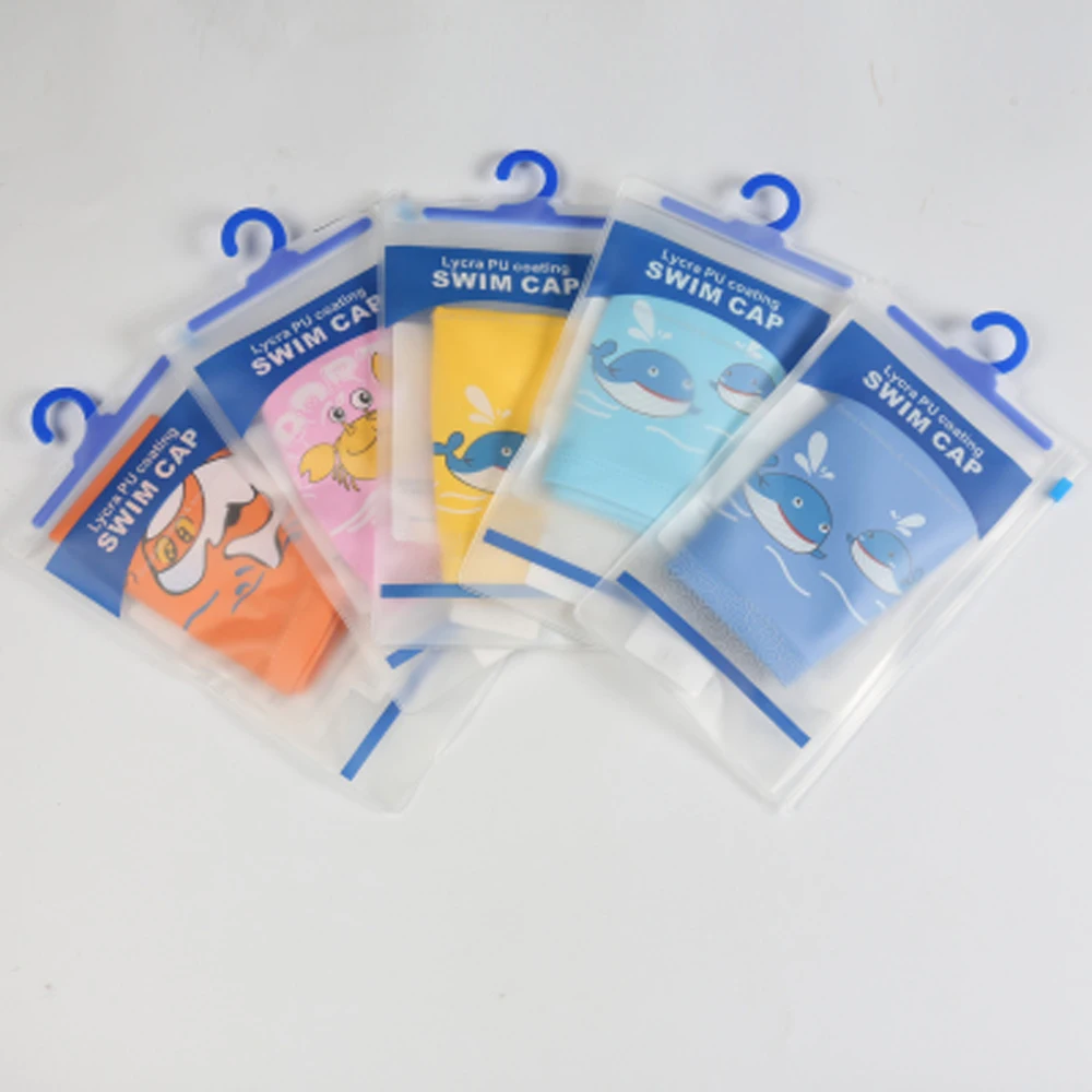 Детская шапочка для плавания с героями мультфильмов девочек и мальчиков