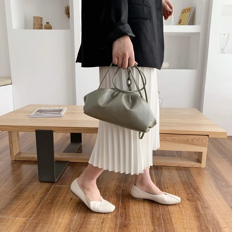 Сумка хобо женская кожаная в стиле ретро|Сумки с ручками| |