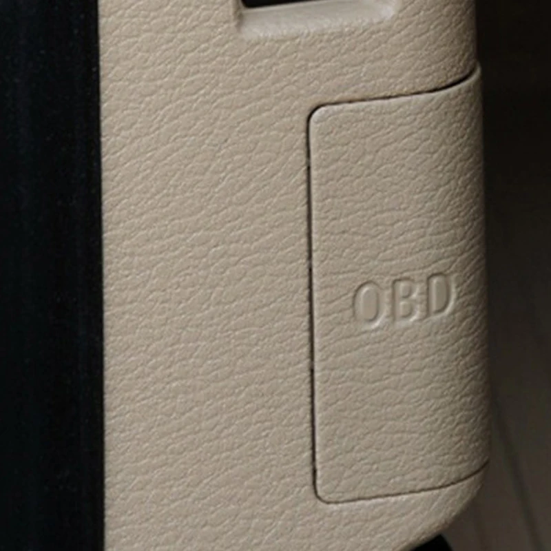 Для BMW 3 серии E90 E91 E92 E93 диагностическая Крышка Штепсельной Вилки OBD черная панель