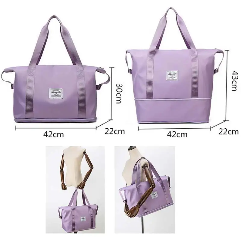 Fitness Dry Wet Bag Gym Bags for Men Women Training Travel Handbag Yoga Mat Sac De Sport Adjustable Daily Bag Shoulder XA744A