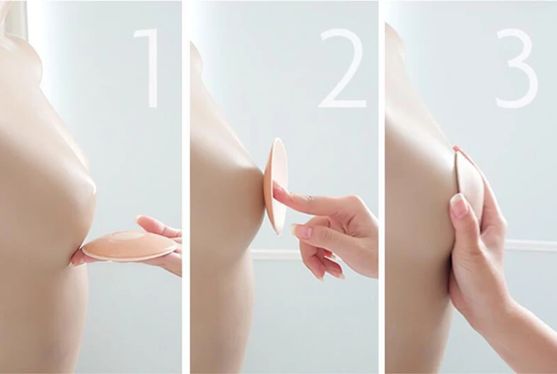 Силиконовая крышка для сосков многоразовые наклейки клейкая лента подтяжки