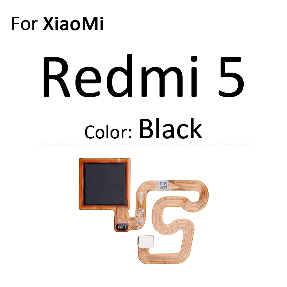 Для Xiaomi Redmi Note 5 4X Кнопка возврата домой сенсорного распознавания отпечатков