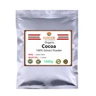 Органический 100% Экстракт Какао в порошке, натуральная какао бобов, теоброма какао, антиоксидант Superfood, полифенолы и флавоноиды, добавка