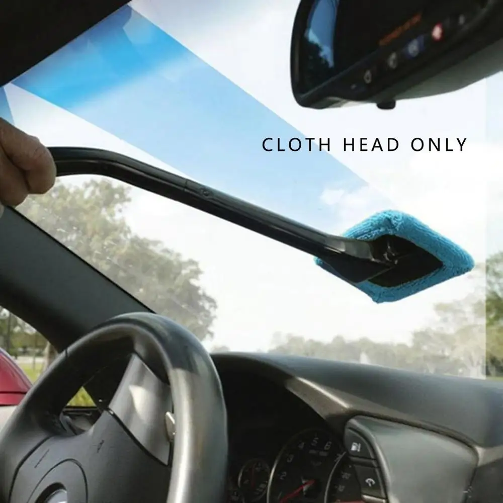 

1pc Household Widow Microfiber Cloth Car Wash Brushes Car Body Window Glass Wiper Cleaning Tools Kit Windshield Cleaner