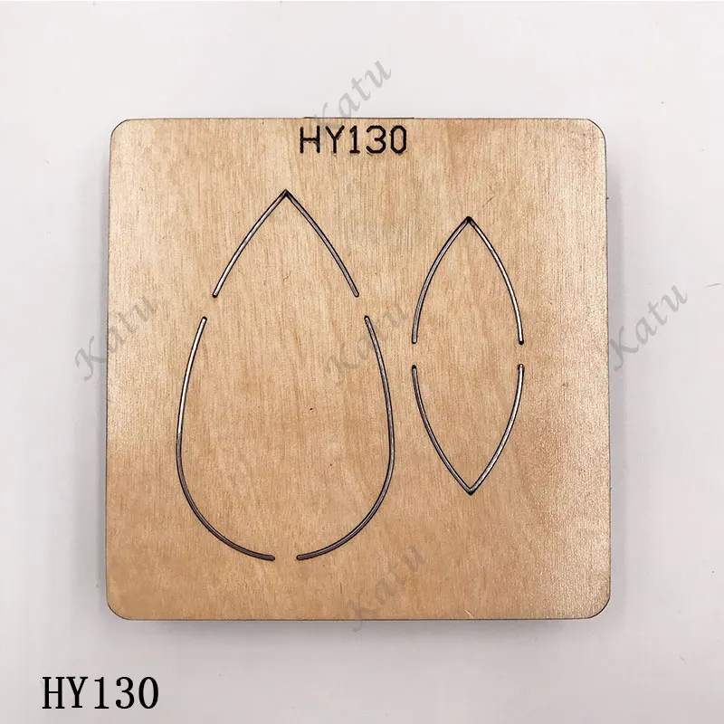 Пресс формы HY130 для серег капель новые высекальные и деревянные пресс подходят