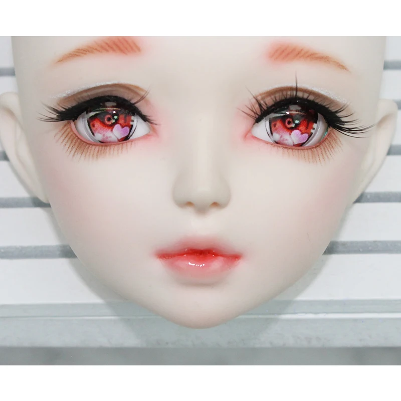 BJD глаза Кукла мультфильм глазного яблока 14 мм 24 для 1/6 1/4 1/3 SD DD кукла аксессуары