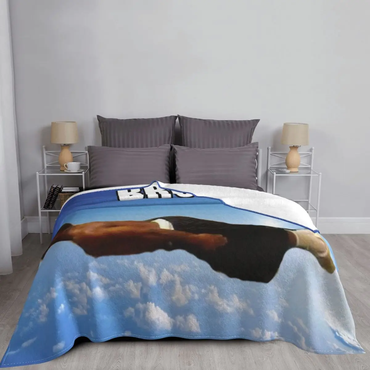 Bruh Flying Midget-colcha a cuadros para cama, manta de verano, ropa de cama y fundas, 90-5