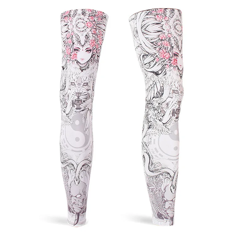 Солнцезащитная Накладка для ног из ледяного шелка занятий спортом на открытом