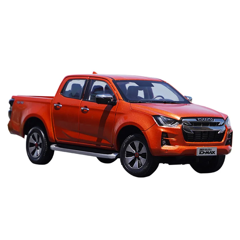 

Модель грузовика ISUZU 1/18, D-MAX, оригинал, литье под давлением, модель автомобиля, коллекция украшений, детская игрушка